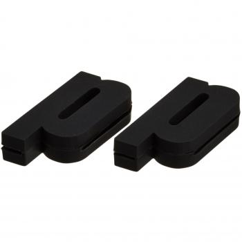 Prince–Raqueta Accesorios p Damp 2, Negro, 7h151020de BK