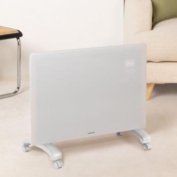 Calefactor Eléctrico de Cristal WARM CRYSTAL 1500W con WiFi - Programable 24 horas - 2 Potencias