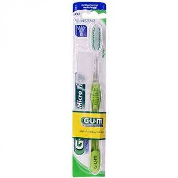 GUM Microtip Medium Toothbrush 472