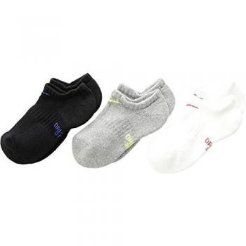 NIKE Y Nk Everyday Cush Ns 3Pr Socks, Unisex niños, Blk