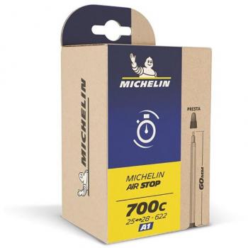 CÁMARA MICHELIN I3 AIRSTOP 14x1 3/8-16x1.30-1.80 VALVULA STANDARD 34 mm (33-46/288-305)
