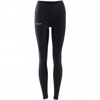 Duruss Skinny Legging Largo Malla Pantalon, Mujer, Negro, S
