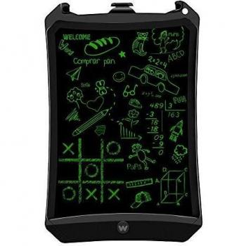 Woxter Smart Pad 90 Black - Pizarra electrónica, Tableta de escritura de 9, Tonalidad Verde, Sensor de presión
