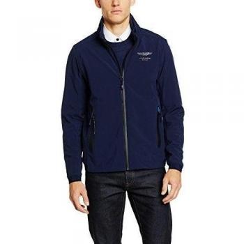 Hackett Clothing Amr Soft Shell Sweat, Chaqueta Hombre, Azul