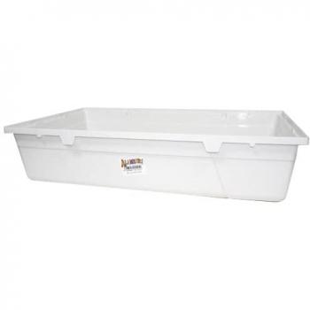 Mgz Alamber Base Jaula Plástico Basic Conejo 70X35 Cm - Base de jaula para conejos, dimensiones 70x35 cm, fabricada en plástico, diseño básico, amplio espacio