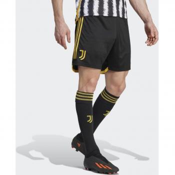 adidas 2023-2024 Juventus Home Shorts (Black) - Black - Male - Size: Small 32 Waist