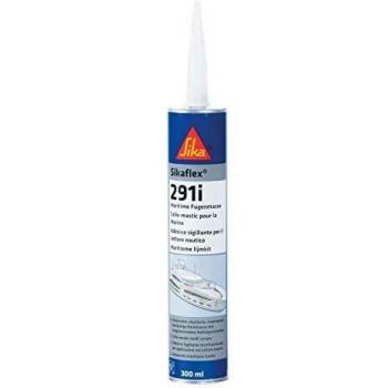 Sikaflex 291i - Sellador Adhesivo Poliuretano Multiusos Negro para Aplicaciones Marinas - 300ml