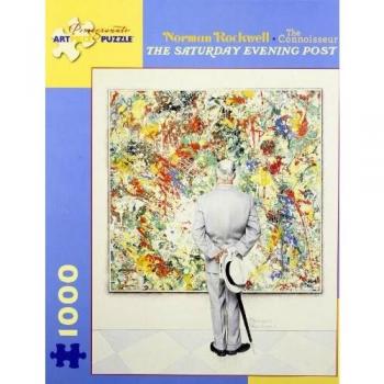 Puzzle Granada 1000 Piezas - Norman Rockwell: El Conocedor, The Saturday Evening Post