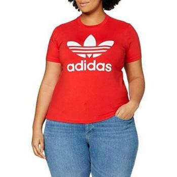 adidas Trefoil Tee, T-shirt para Mujer, Multicolor
