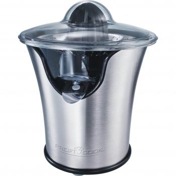 Proficook ZP 1018 - Exprimidor eléctrico, piezas aptas para el lavavajillas, 100 W, color negro y gris
