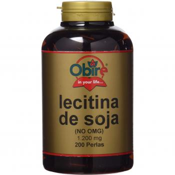 Obire | Lecitina de Soja 1200 mg | 200 Perlas