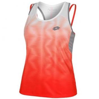 Lotto IV 2 Camiseta De Tirantes Mujeres Rojo - L