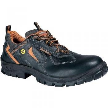 Cofra zapatos de seguridad Hodur S3 ESD SRC 13021-000 Asgard, la mitad de zapatos negro, Negro, 13021-000