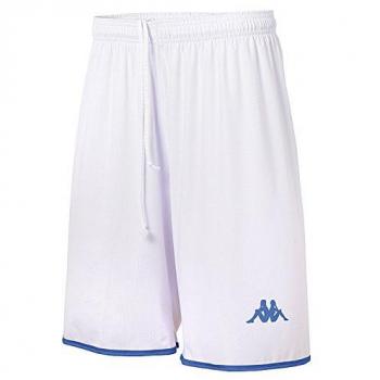 Kappa Opi Basket Short de Baloncesto, Hombre, Blanco, 4XL