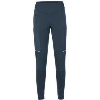 Vaude Women's Larice Softshell Ski Touring Tights - Dark Sea Size 42