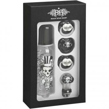 Conjunto de regalo Rock Star Baby plástico, 5 piezas Tattoo Pirat