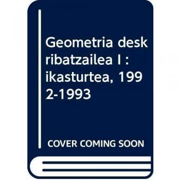 Geometria deskribatzailea - I. Ariketa koadernoa