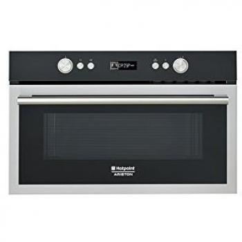 Microondas Hotpoint MD 664 IX HA - Potente microondas integrado de acero inoxidable con capacidad de 31 L y 1000 W