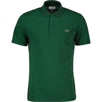 Lacoste Men's Regular Fit Green Polo Shirt - Size S - Eco-Friendly Stretch Cotton