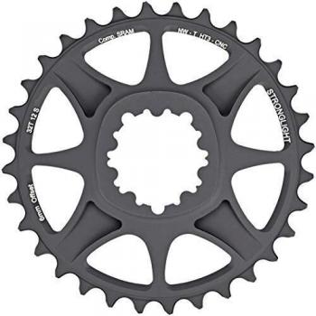 Stronglight Unisex - Adulto MTB 1x12 Plataforma de Cadena Negro, 1 Talla
