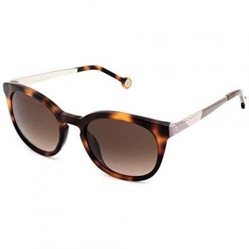 Carolina Herrera Women's Polarized Tortoise Brown Sunglasses with UV Protection, Size: One Size