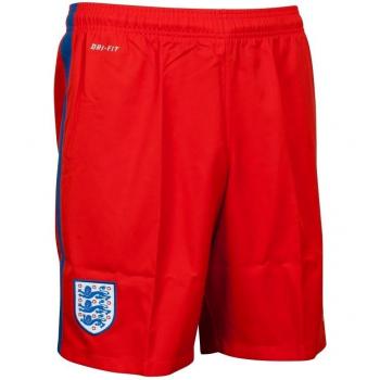 Nike Ent M H/A/G Stadium Short - Pantalón corto Selección de Fútbol de Inglaterra 2015/2016 para hombre, color rojo / blanco, talla L