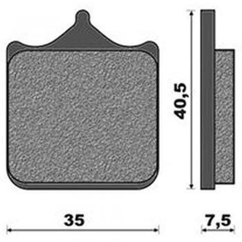CP. PAST. FRENO ANT. APTO PARA APRILIA-DUCATI-HUSQVARNA-KTM