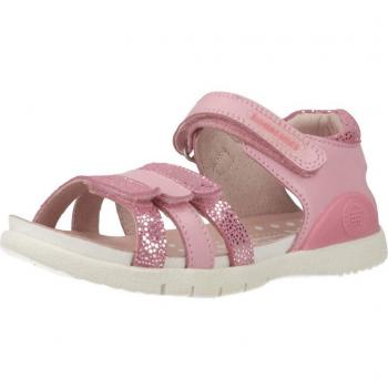 Biomecanics 192164, Sandalias con Punta Abierta para Niñas, Rosa