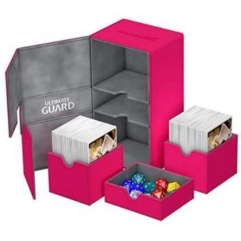 Ultimate Guard-Juego de Cartas Twin Flip'N'Tray Deck Case 200+ Xenoskin, Color Arena Mate
