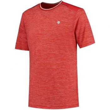 Camiseta de tenis y pádel para hombre HYPERCOURT MELANGE de K-Swiss