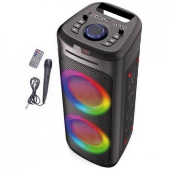Altavoz Bluetooth Portátil Inovalley MS06-CD-XXL - 1000W - Bluetooth 5.0 - Función Karaoke - Lectores CD y USB
