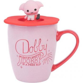 Premium Dobby Harry Potter Mug with Lid 350ml