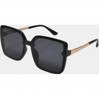 Urban Classics Turin Unisex Black Sunglasses