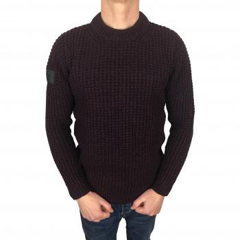 Superdry - Jerséi - para hombre rojo granate XX-Large