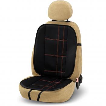 Bottari 12159 Respaldo de Asiento Coche Embroidery, Color Negro con Bordado Rojo