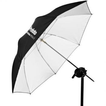 Umbrella Shallow White S (85 cm/33 Inch)