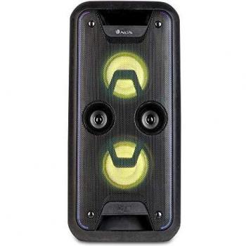 Altavoz portátil USB/SD/Bluetooth/Radio FM con Doble subwoofer de 5,25” y 120W de Potencia