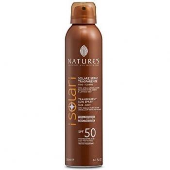 Spray solar transparente SPF50 200 ml - Nature's