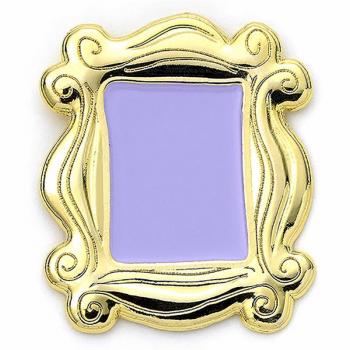 Pin de colección Marco Dorado de la Puerta Morada (Friends)