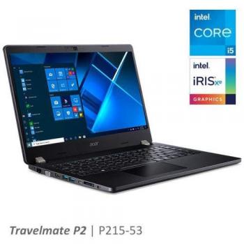 Acer TravelMate P215-53 15.6 Full HD Laptop - Intel Core i5-1135G7, 8GB DDR4 RAM, 256GB SSD, Windows 10 Professional, SmartCard Reader
