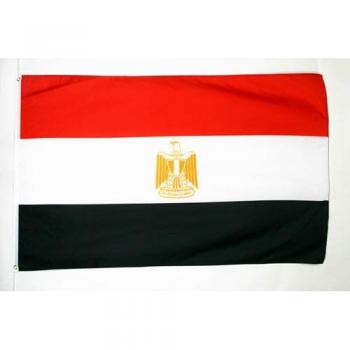 AZ FLAG Bandera de Egipto 90x60cm - Bandera EGIPCIA 60 x 90 cm