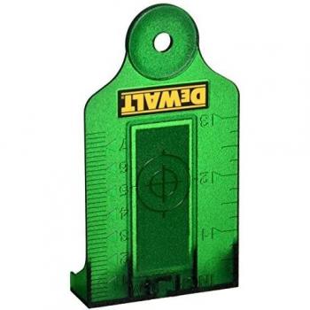 DeWalt DE0730G-XJ - Placa-objetivo para láseres verdes