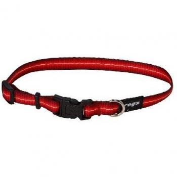 Rogz Pavement - Collar de liberación Lateral Especial, 11 mm, pequeño, Color Rojo