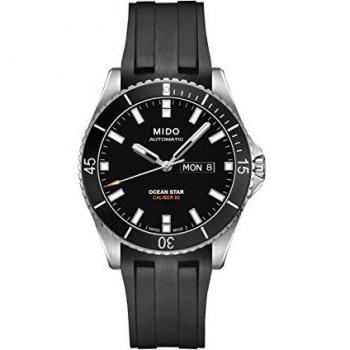 MIDO MEN'S OCEAN STAR CAPTAIN 42.5MM BLACK AUTOMATIC WATCH M026.430.17.051.00