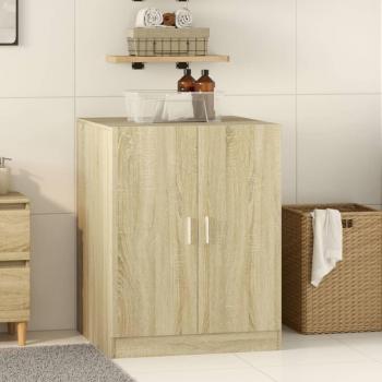 Armario de Lavadora 71x71,5x91,5 cm Estantería Muebles Colada Color Blanco brillante, Marrón roble, Gris y más