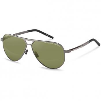 Porsche Design P8942 Polarized B Men's Sunglasses Grey Size 63