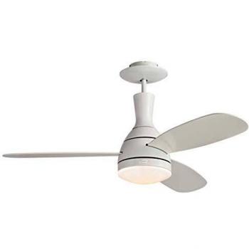 Westinghouse Lighting Cumulus Ventilador de Techo R7s, 80 W, Blanco