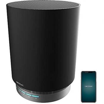 Cecotec Purificador de Aire Bajo Consumo TotalPure 1800 Style Pro Connected. Potencia 45 W, 130 CADR, 4 Etapas de filtrado, Control por Wi-Fi, Temporizador, Motor DC, Cobertura 40 m3