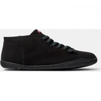 Camper Peu Cami Men's Black Casual Sneakers with Laces, Size 43