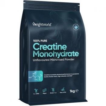 Creatina Monohidratada Micronizada 100% Pura - Sin Sabor - 1kg para Rendimiento Físico y Aumento Muscular